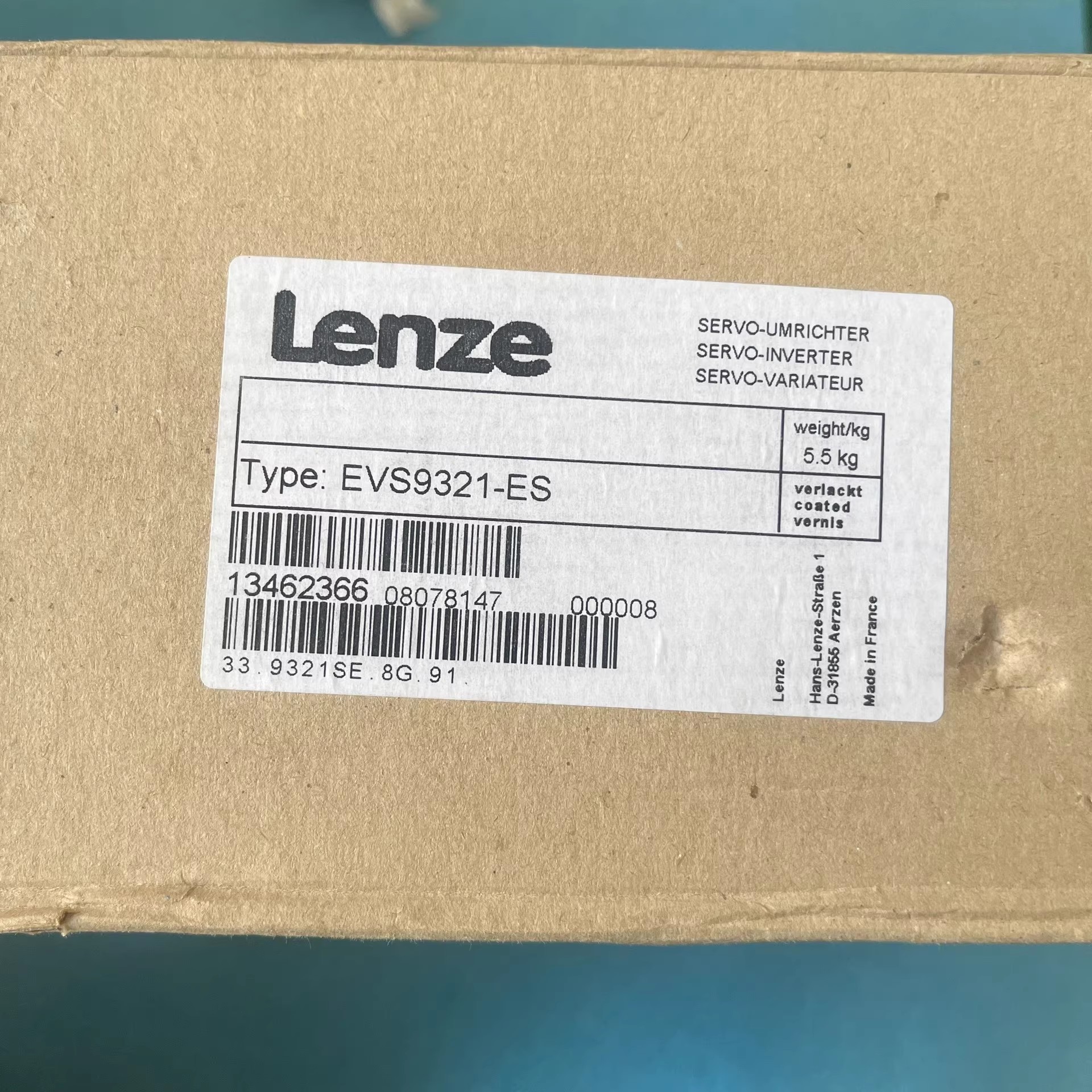 EVS9321-ES Frequency converter module Brand New and Genuine inverter test OK Fast Shipping