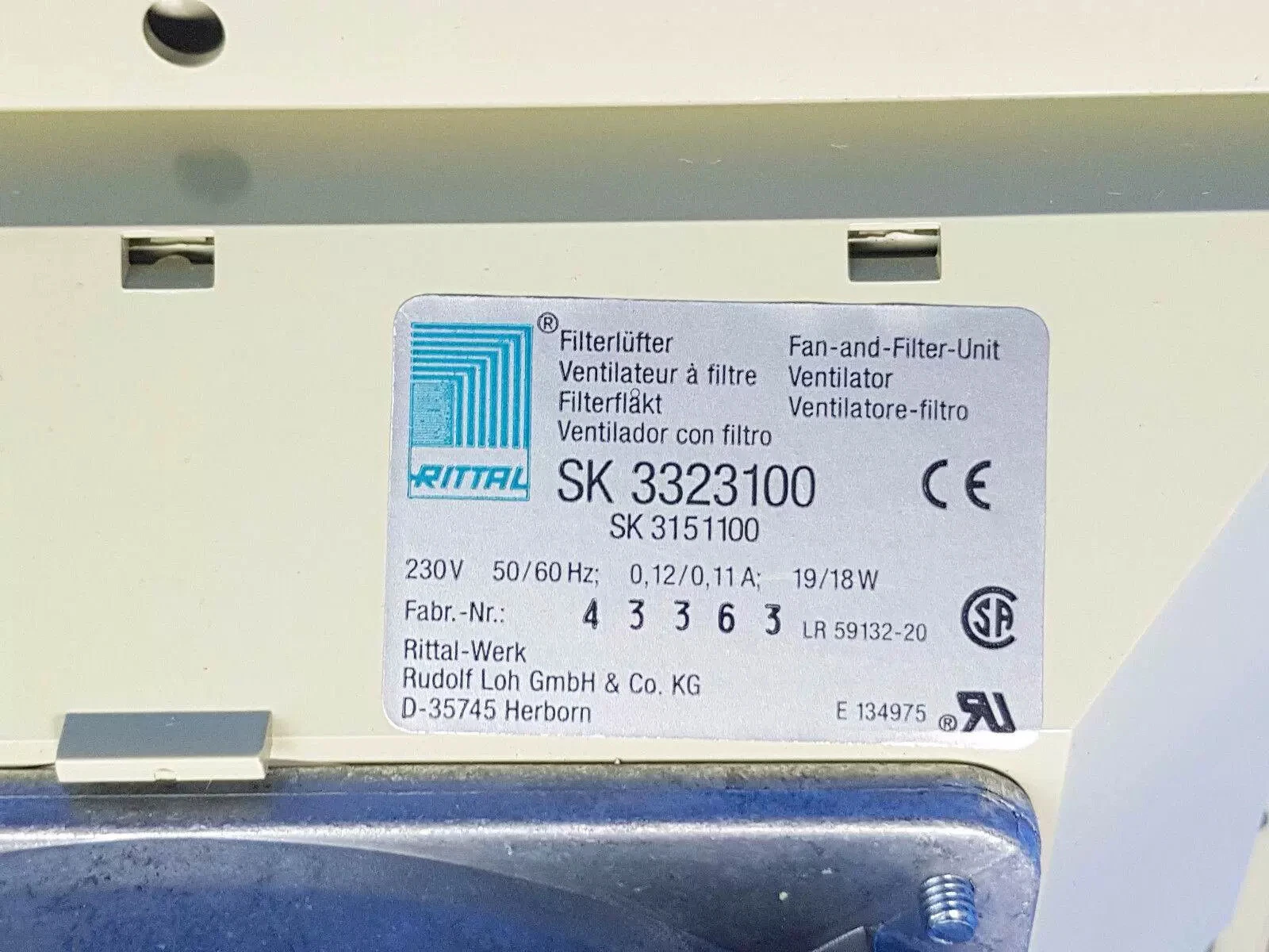 SK 3323.100 Fan for Variable Frequency DrivesHeat Dissipation Fan Brand New and Genuine inverter test OK Fast Shipping