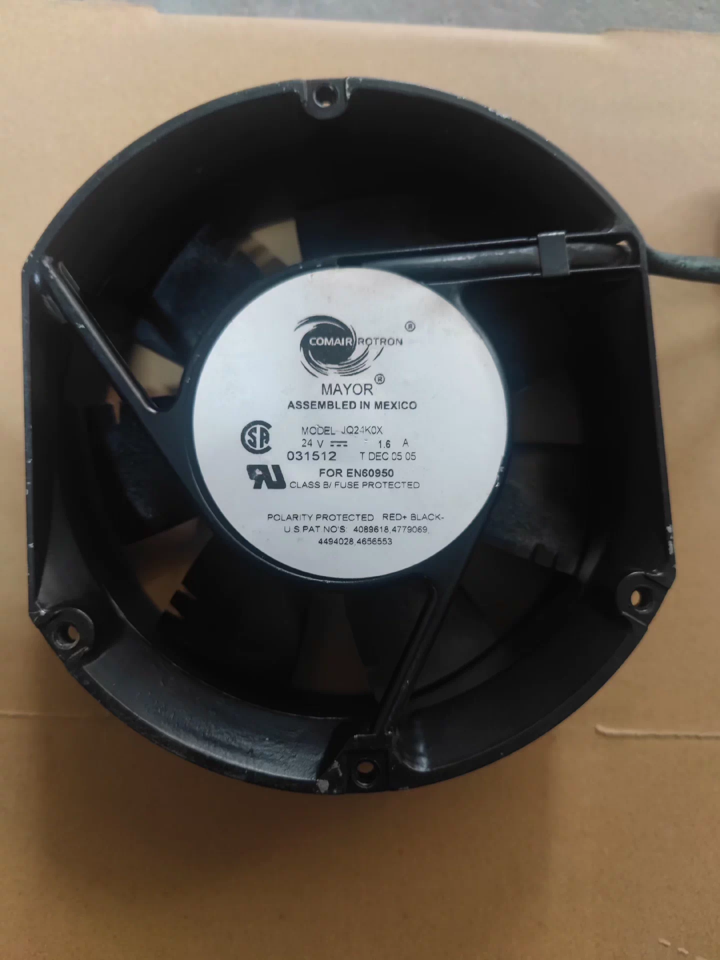 Comair Rotron JQ24KOX JQ24K0X 1.6A 24V Aluminum Frame Fan Cooling fan Fan Brand New and Genuine inverter test OK Fast Shipping