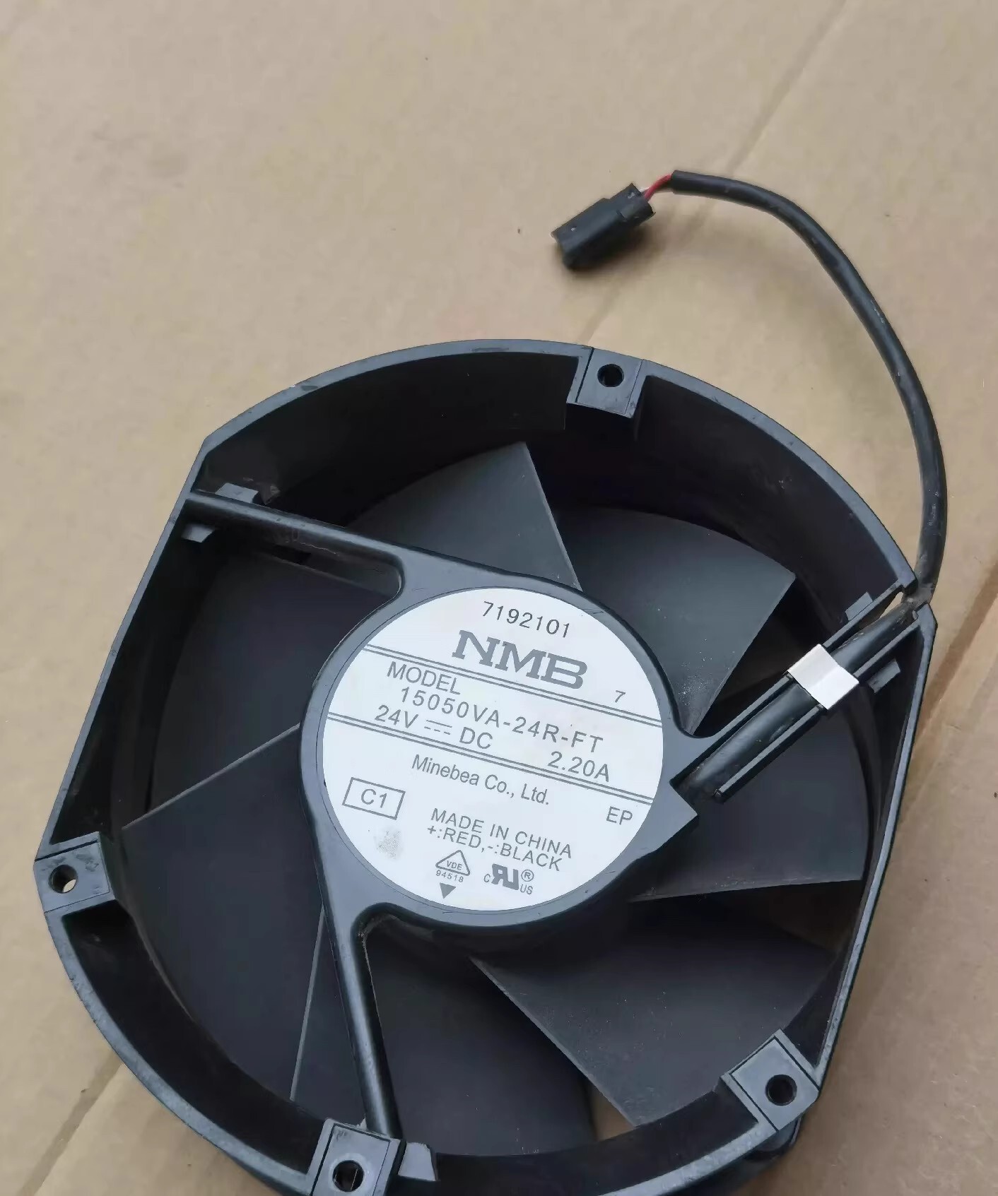 15050VA-24R-FT 24VDC 2.20A NMB High-Flow Imported Fan Cooling fan Fan Brand New and Genuine inverter test OK Fast Shipping
