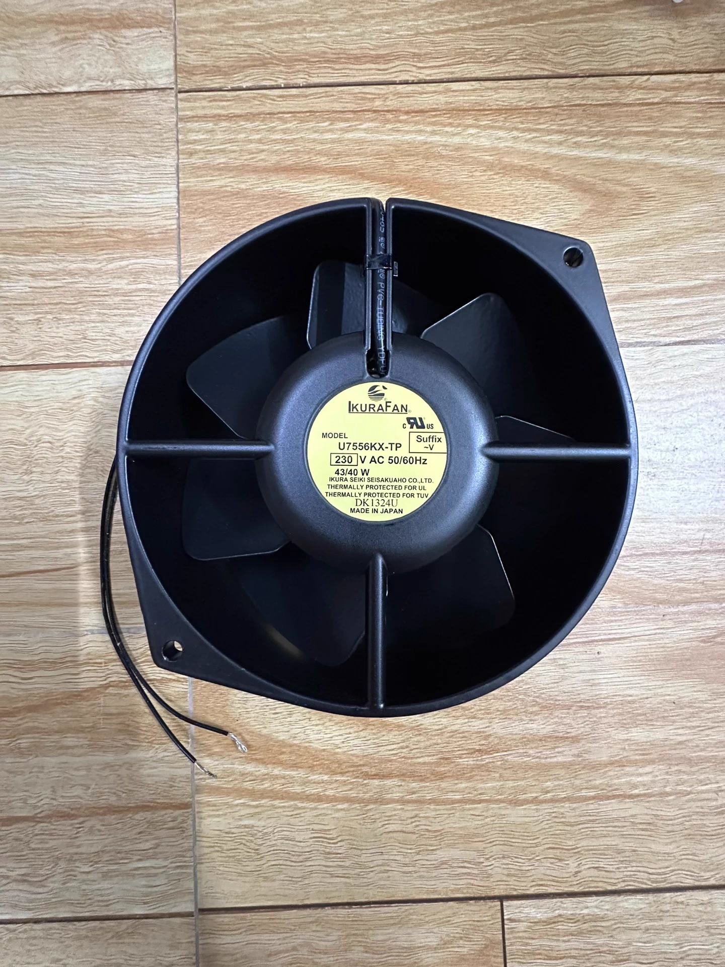 U7556KX-TP AC230V 43/40W IKURAN All-Metal High-Temperature Resistant FanCooling fan Fan Brand New and Genuine inverter test OK Fast Shipping