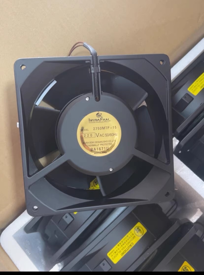 TYPE 2750M 2750MTP-15 6250MG1 UHS4556 TOBISHI IKURA Cooling fan Fan Brand New and Genuine inverter test OK Fast Shipping