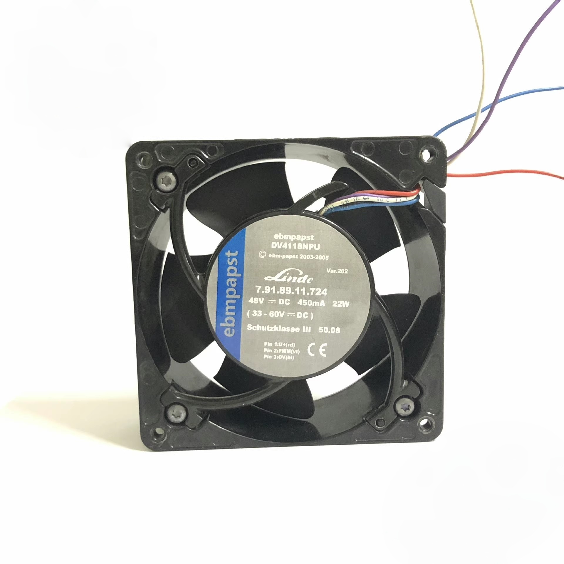 DV4118NPU DC48V 460MA 22W  Cooling fan Fan Brand New and Genuine inverter test OK Fast Shipping