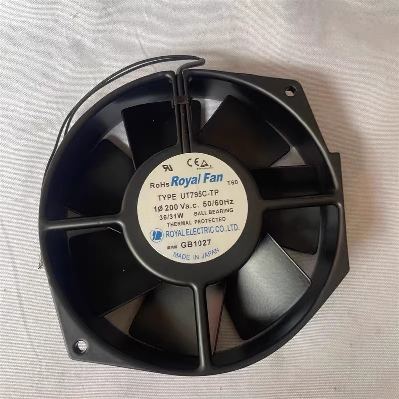 UT795C-TP 200VAC  ROYALFAN  High-Temperature Resistant Fan Cooling fan Fan Brand New and Genuine inverter test OK Fast Shipping