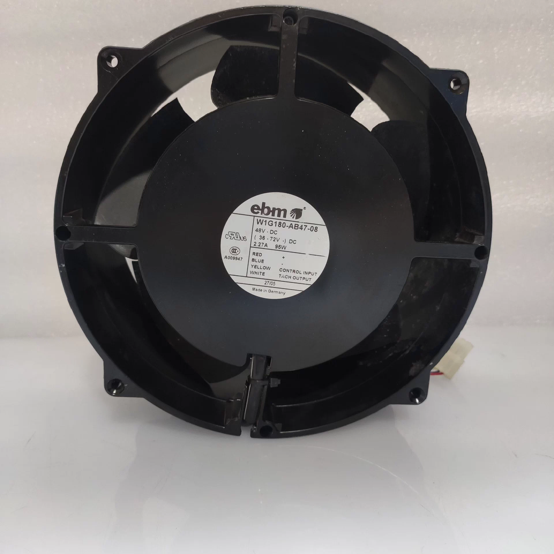 W1G180-AB47-08 W1G180-AB47-20 48V2.27A95W  Cooling fan Fan Brand New and Genuine inverter test OK Fast Shipping