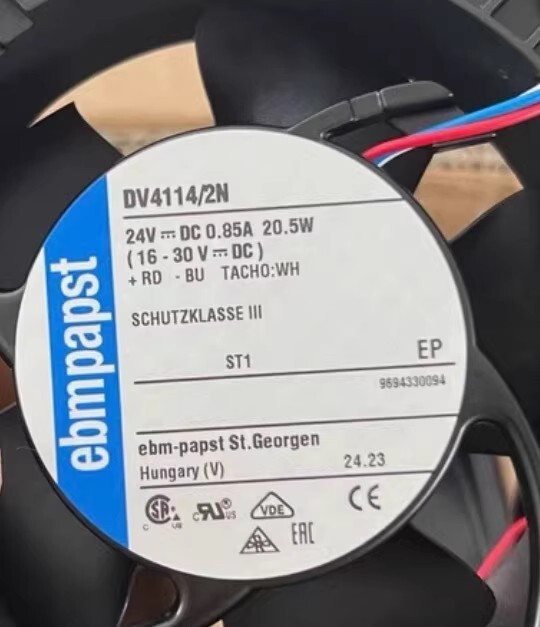 DV4114/2N 3-wire  Cooling fan Fan Brand New and Genuine inverter test OK Fast Shipping