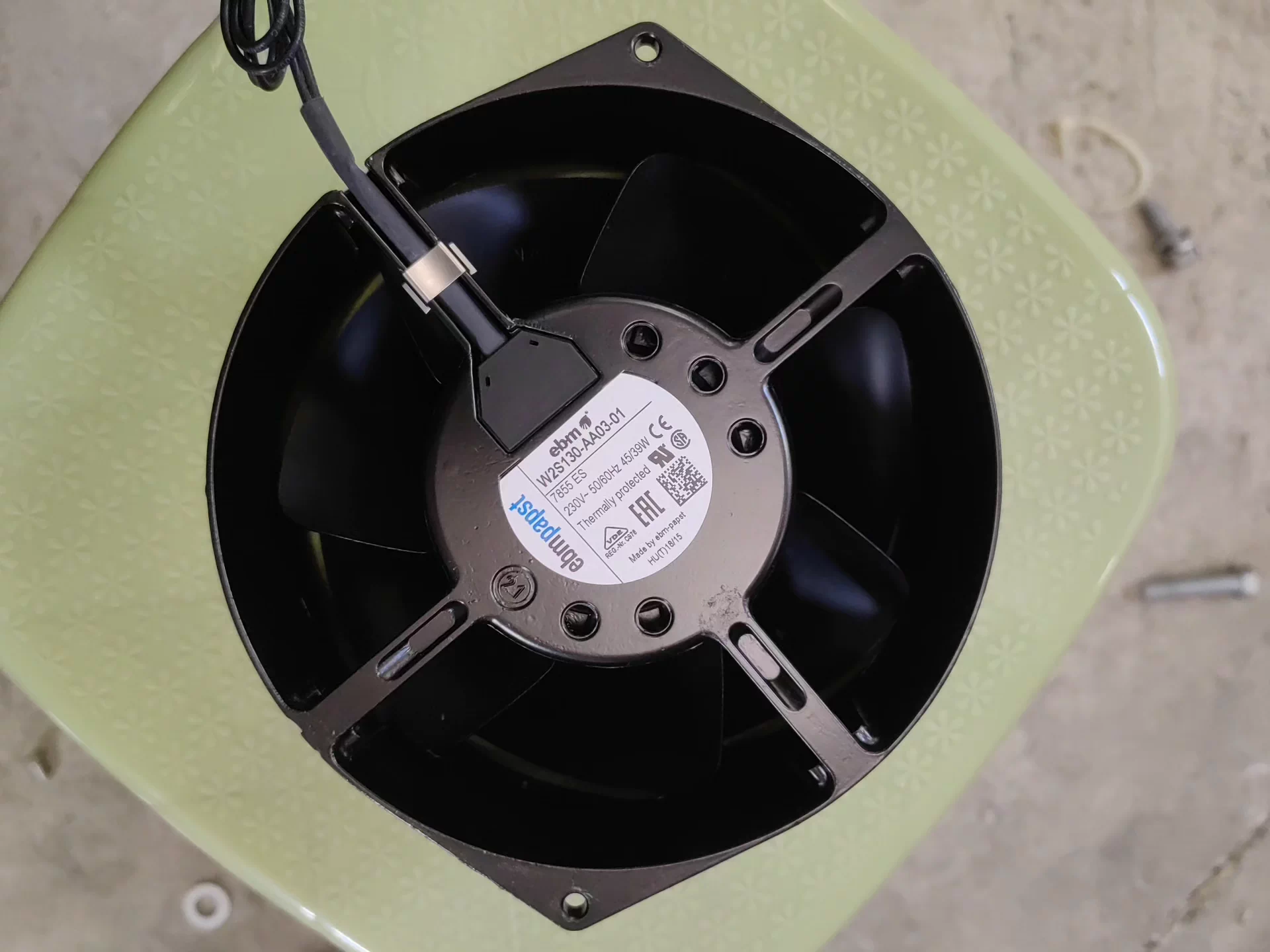 W2S130-AA03-01 with housing Cooling fan Fan Brand New and Genuine inverter test OK Fast Shipping