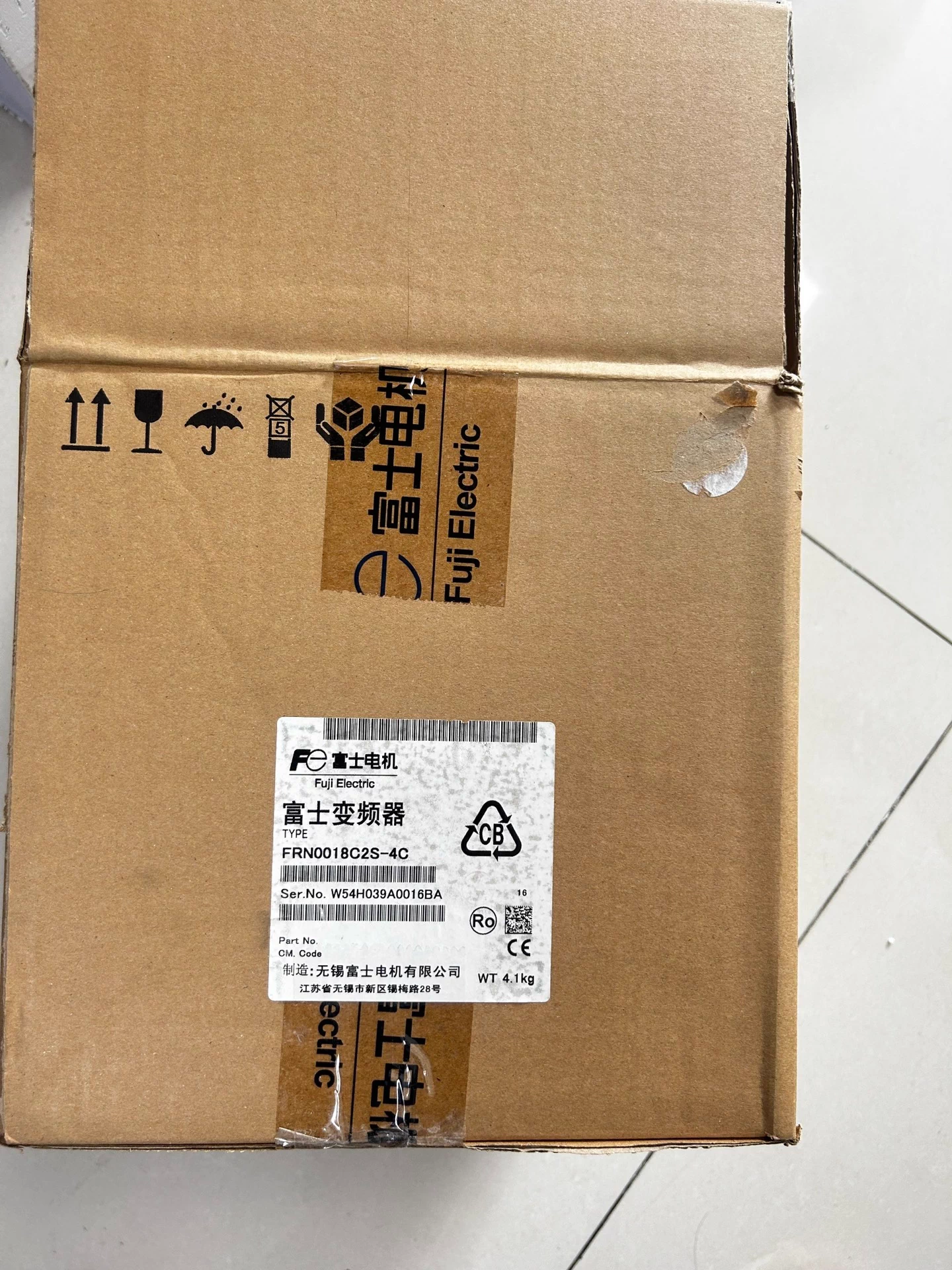 FRN0018C2S-4C Fuji Frequency Converter Servo Drivee Brand New and Genuine inverter test OK Fast Shipping