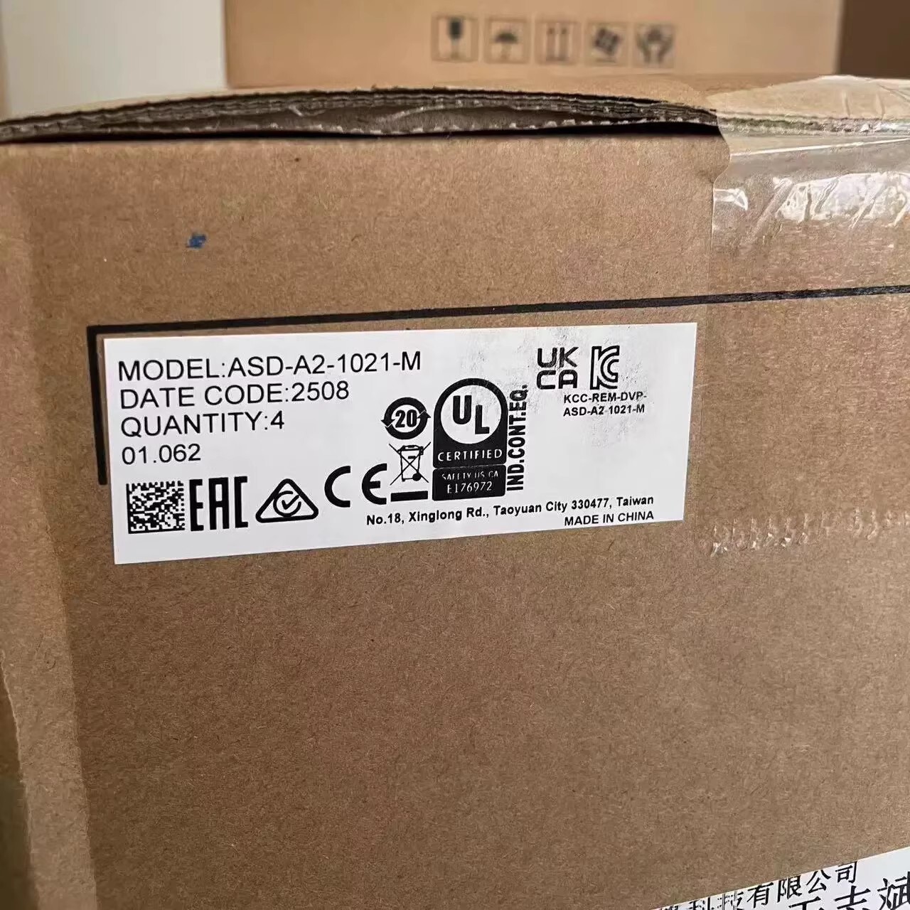 ASD-A2-1021-M delta frequency inverter Servo Drive Servo motor Brand New and Genuine inverter test OK Fast Shipping