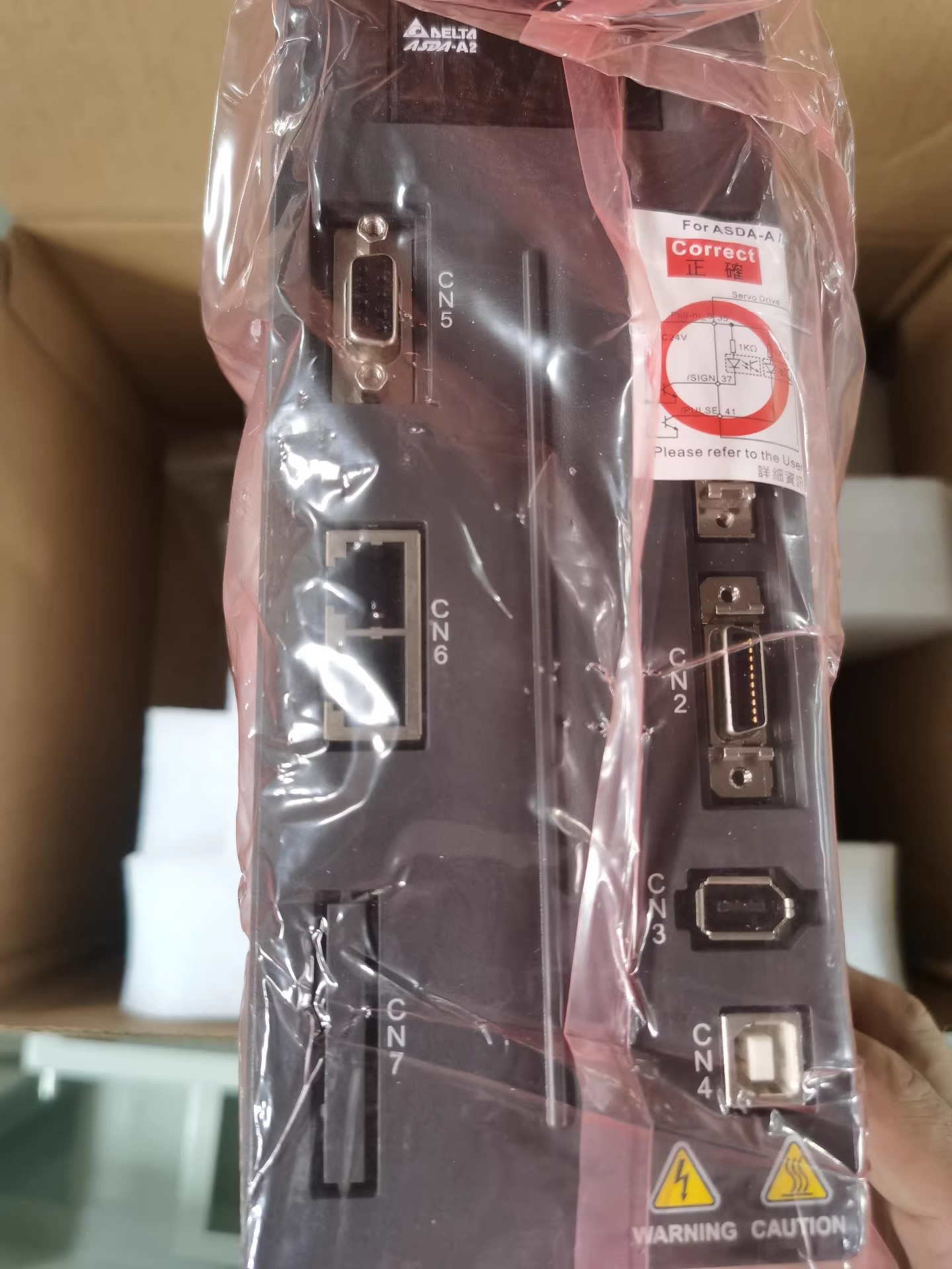 ASD-A2-1543-M delta frequency inverter Servo Drive Servo motor Brand New and Genuine inverter test OK Fast Shipping