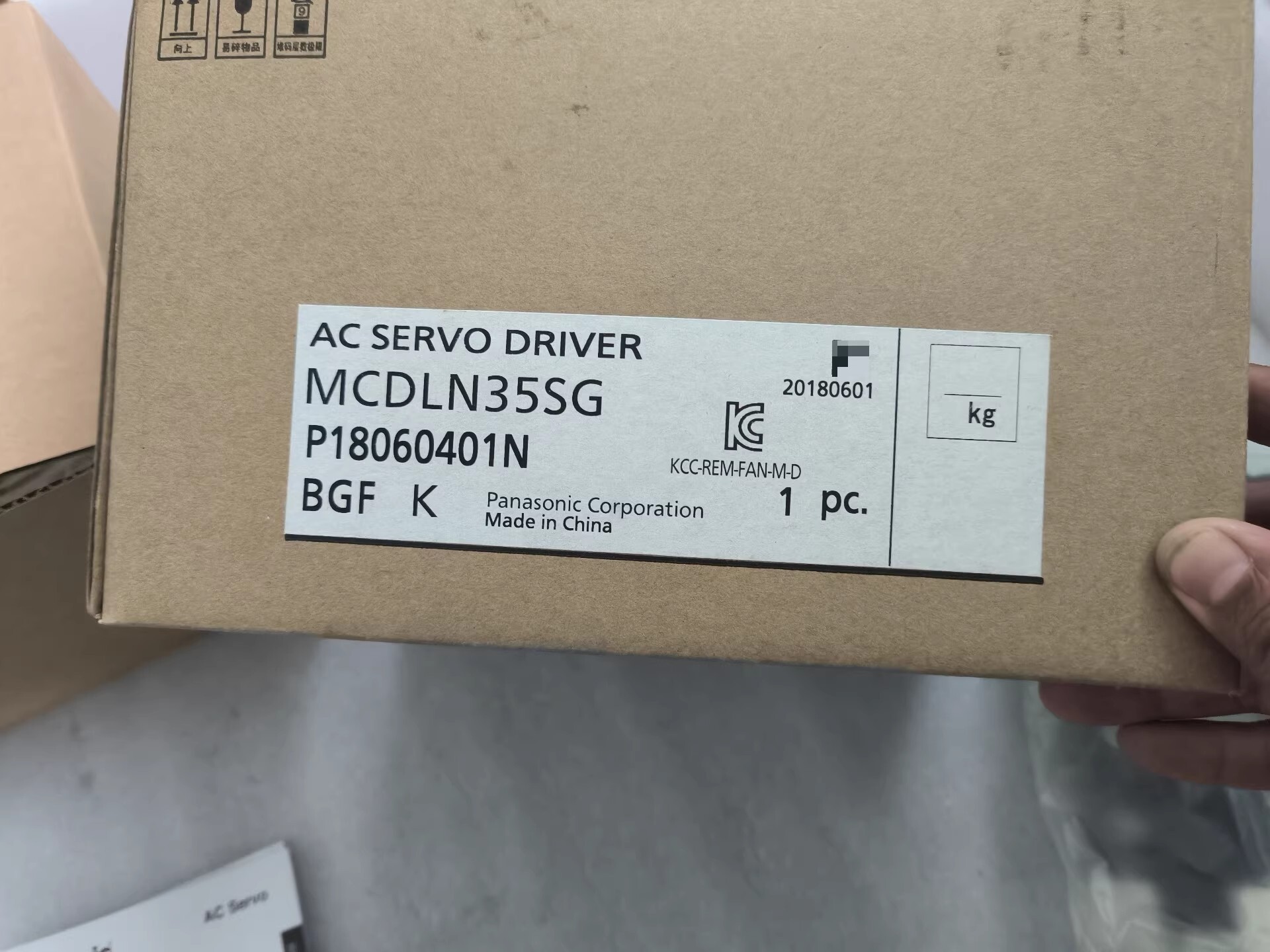 Panasonic MCDLN35SG Servo Motor Brand New and Genuine inverter test OK Fast Shipping