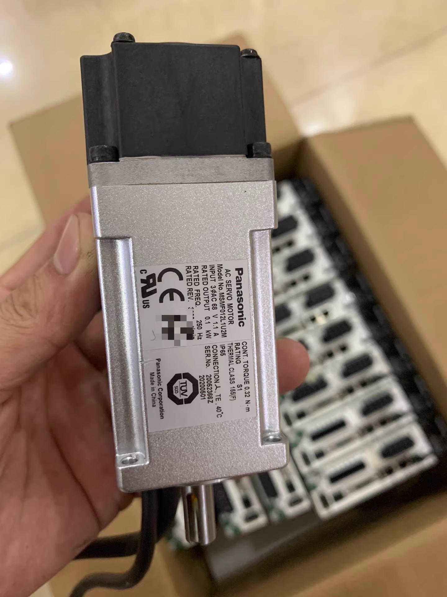 Panasonic MHMF012L1U2M Servo Motor Brand New and Genuine inverter test OK Fast Shipping