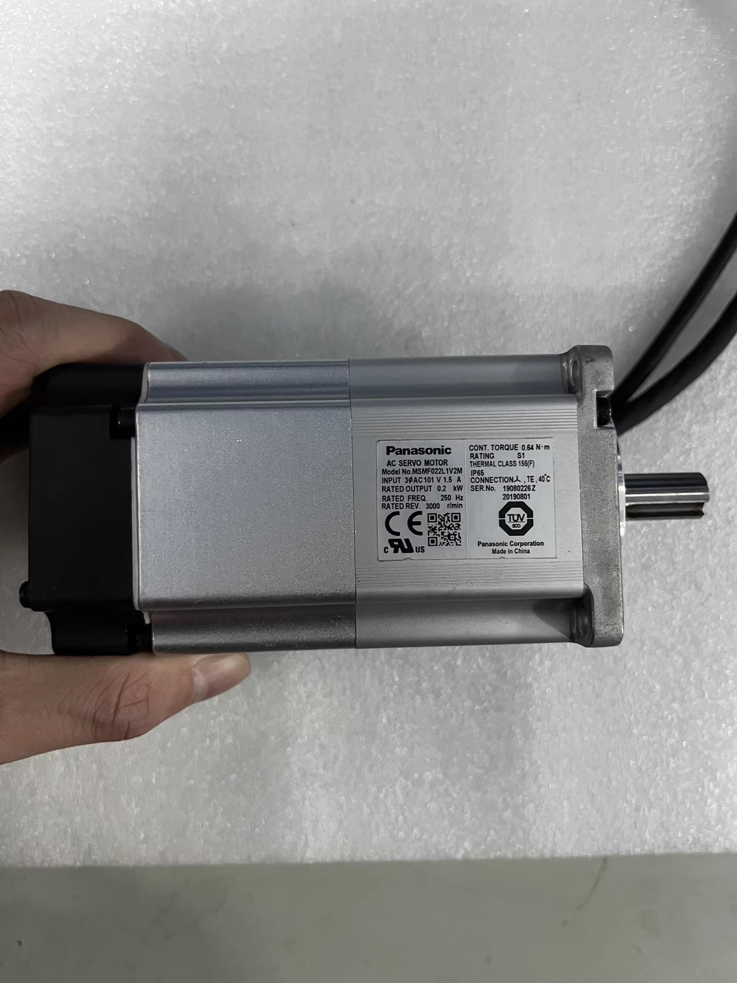 Panasonic MHMF022L1V2M Servo Motor Brand New and Genuine inverter test OK Fast Shipping