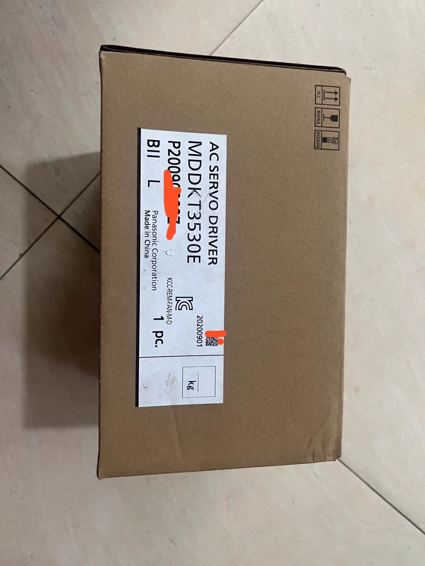 Panasonic MDDKT3530E Servo Motor Brand New and Genuine inverter test OK Fast Shipping