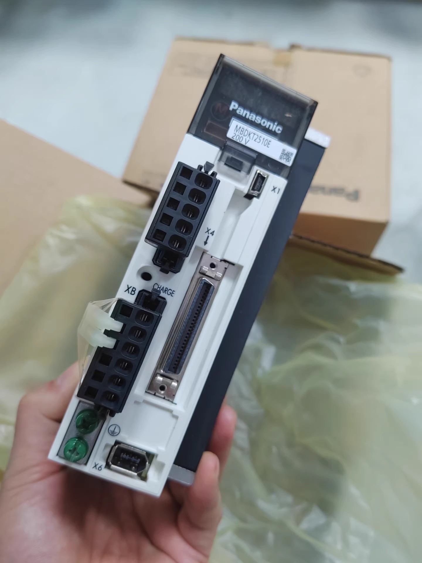 Panasonic MBDKT2510E Servo Motor Brand New and Genuine inverter test OK Fast Shipping