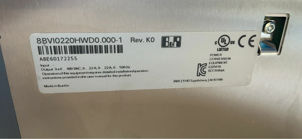 8BVI0220HWD0.000 - 1 Servo drive B&R Brand New and Genuine inverter test OK Fast Shipping