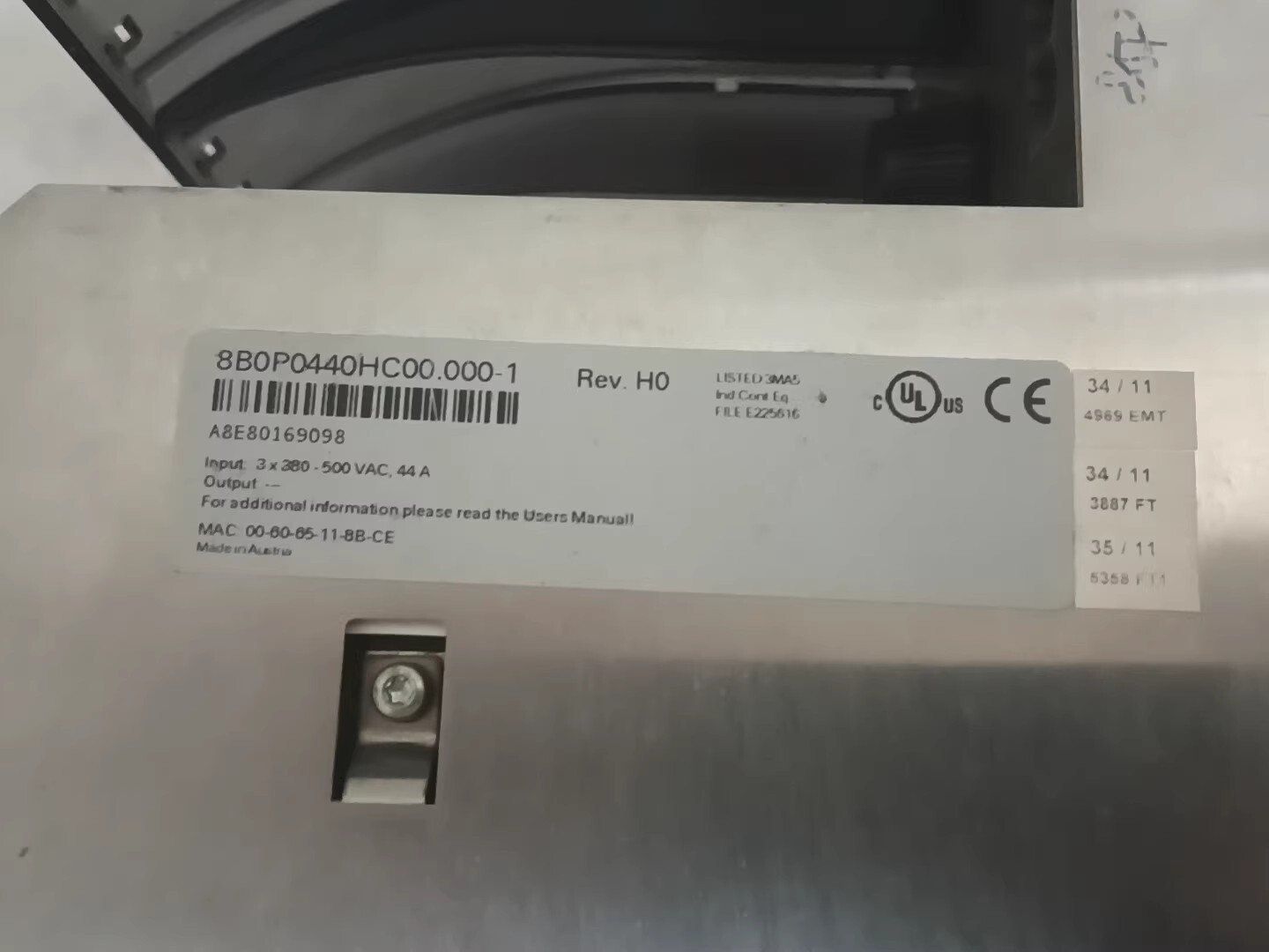 8B0P0440HC00.001 - 1 Servo drive B&R Brand New and Genuine inverter test OK Fast Shipping