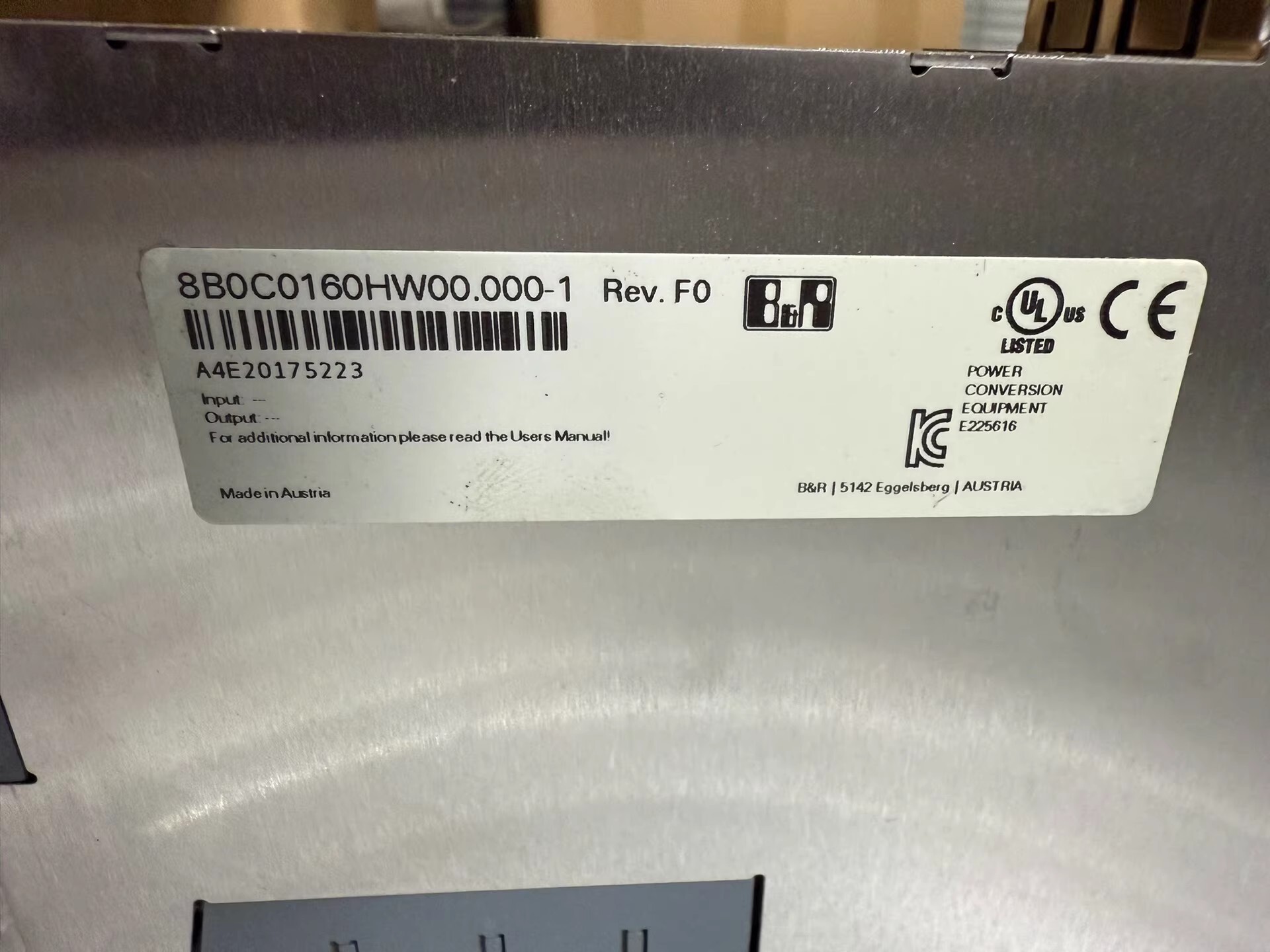 8B0C0160HW00.000 - 1 Servo drive B&R Brand New and Genuine inverter test OK Fast Shipping