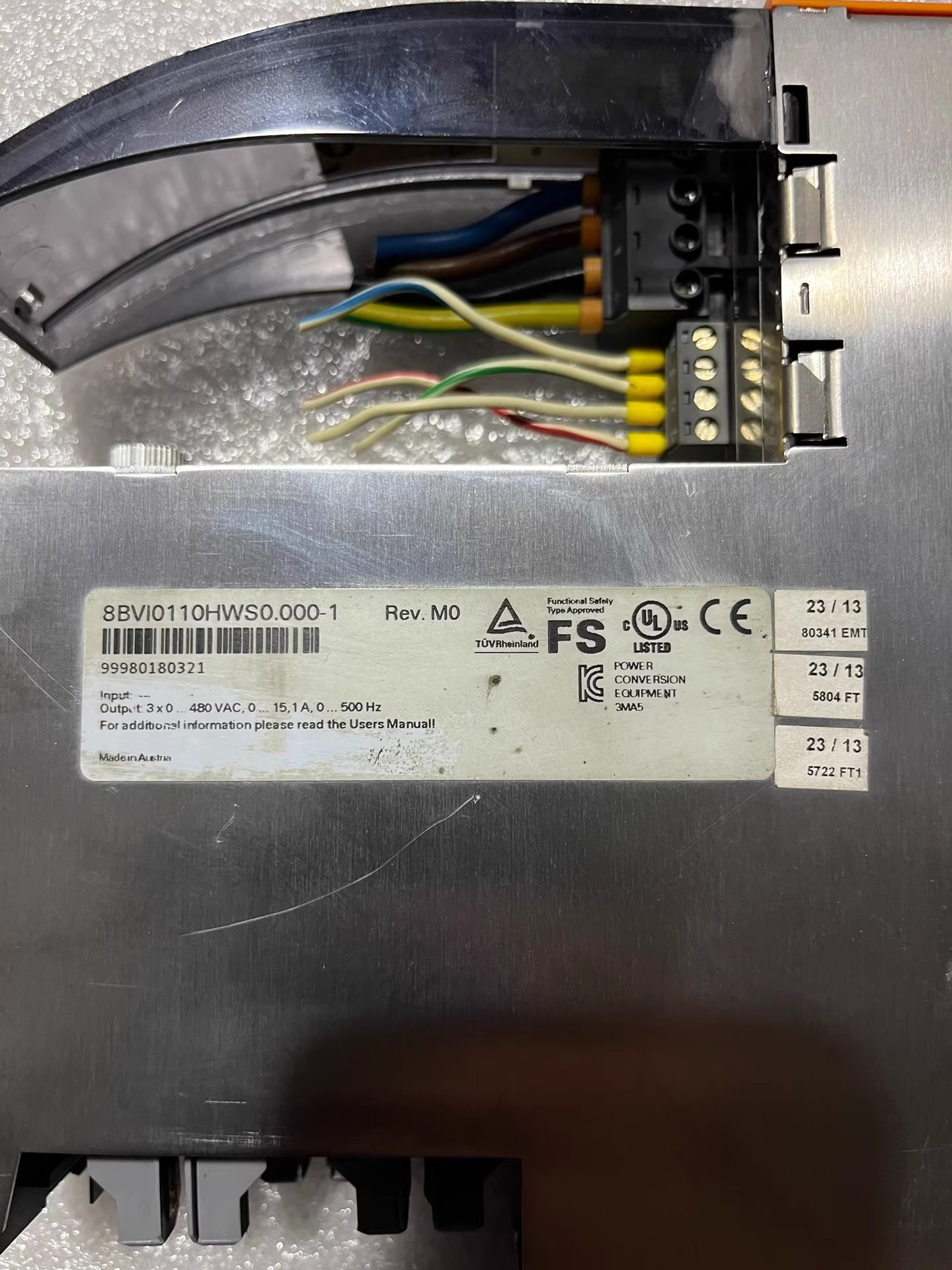 8BVI0110HWS0.000-1 Servo drive B&R Brand New and Genuine inverter test OK Fast Shipping