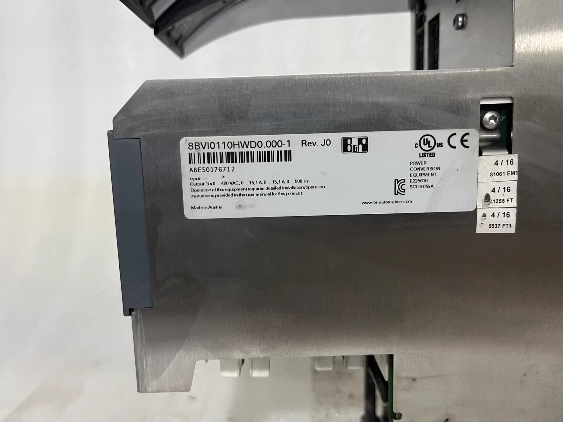 8BVI0110HWD0.000-1 Servo drive B&R Brand New and Genuine inverter test OK Fast Shipping