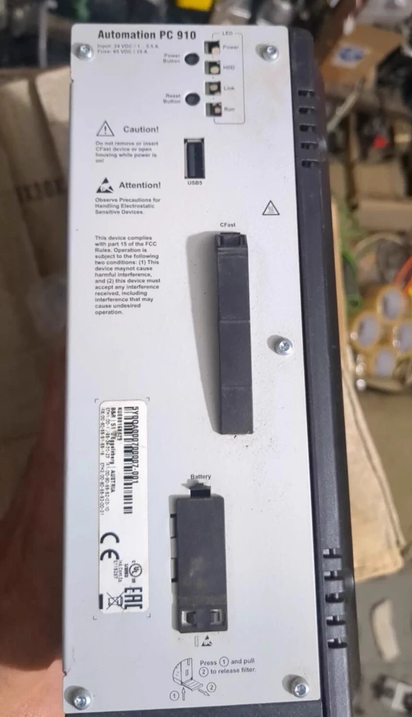 5PC910.SX01-00 Servo drive B&R Brand New and Genuine inverter test OK Fast Shipping