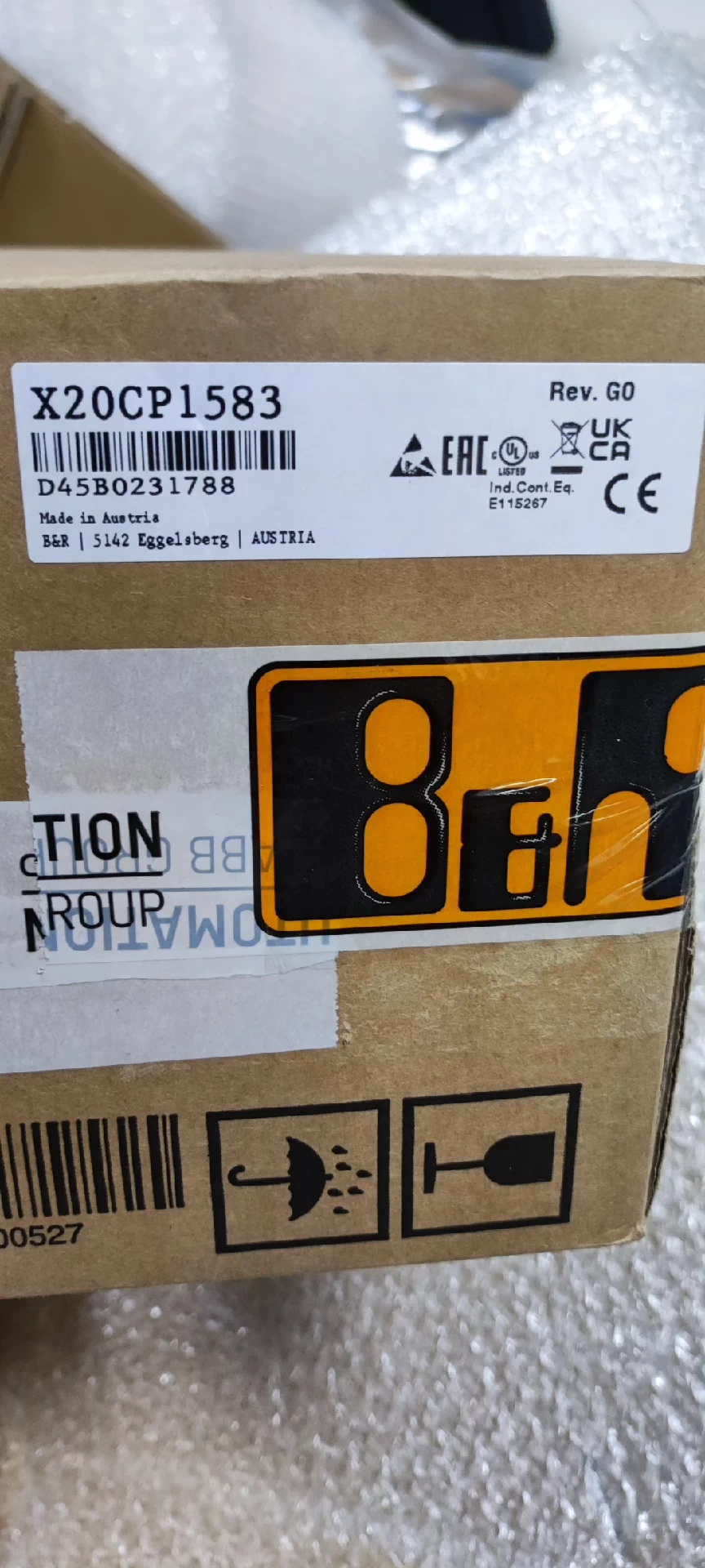 X20CP1583 Servo drive B&R Brand New and Genuine inverter test OK Fast Shipping