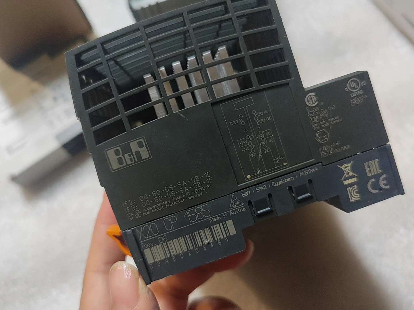 X20CP1585 Servo drive B&R Brand New and Genuine inverter test OK Fast Shipping