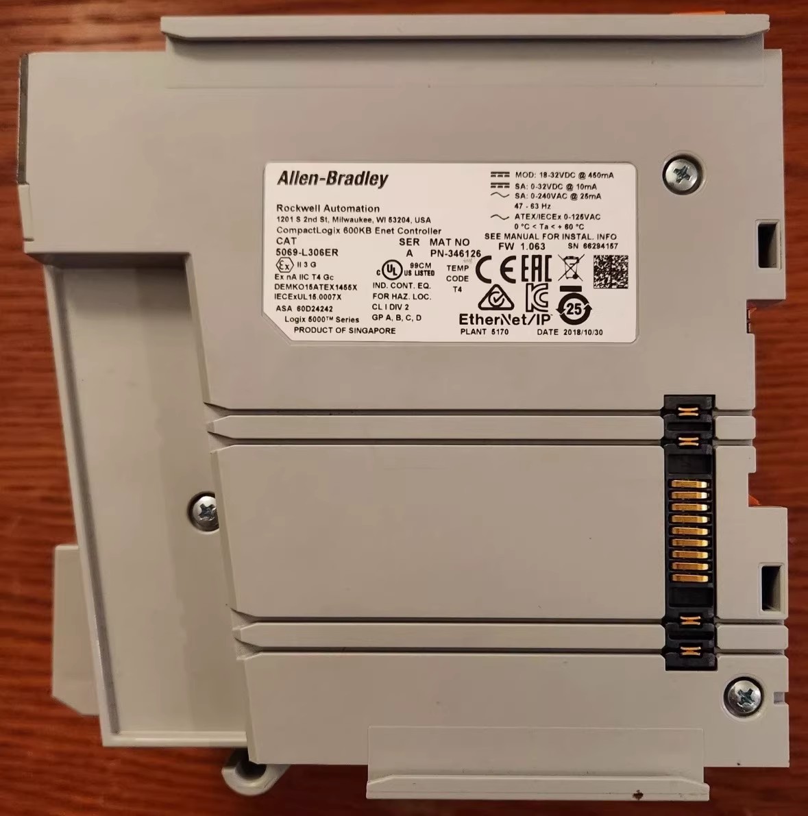 5069-L306ER Allen-Bradley SFrequency Converter Brand New and Genuine inverter test OK Fast Shipping