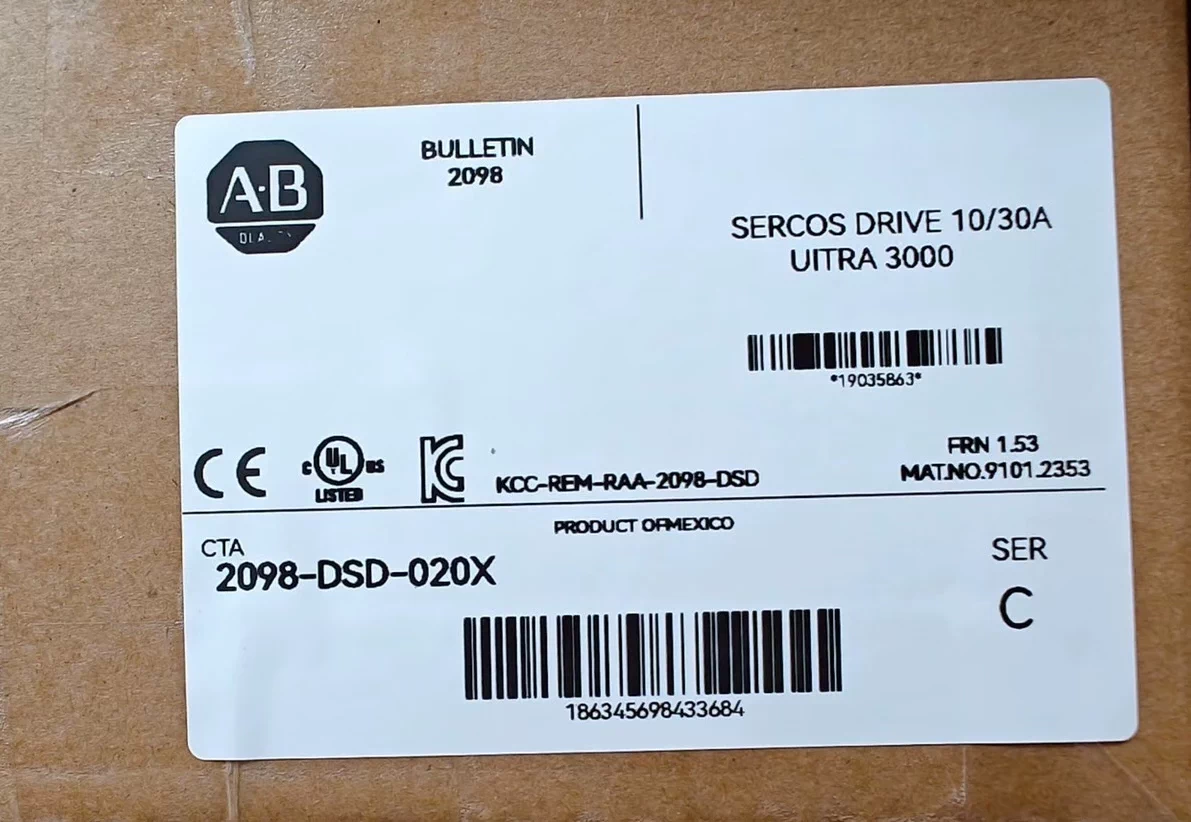 2098-DSD-020X Allen-Bradley SFrequency Converter Brand New and Genuine inverter test OK Fast Shipping