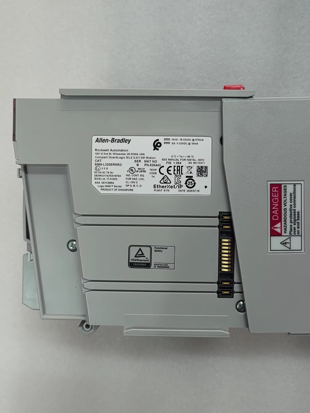 5069-L320ERMS2 Allen-Bradley SFrequency Converter Brand New and Genuine inverter test OK Fast Shipping