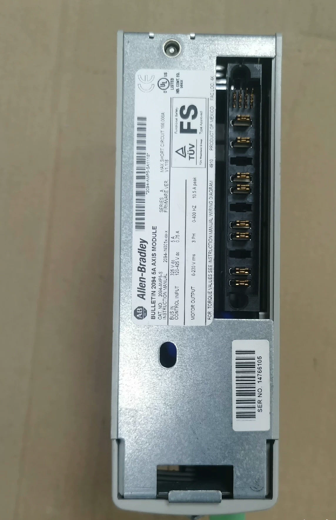 2094-AMP5-S Allen-Bradley SFrequency Converter Brand New and Genuine inverter test OK Fast Shipping