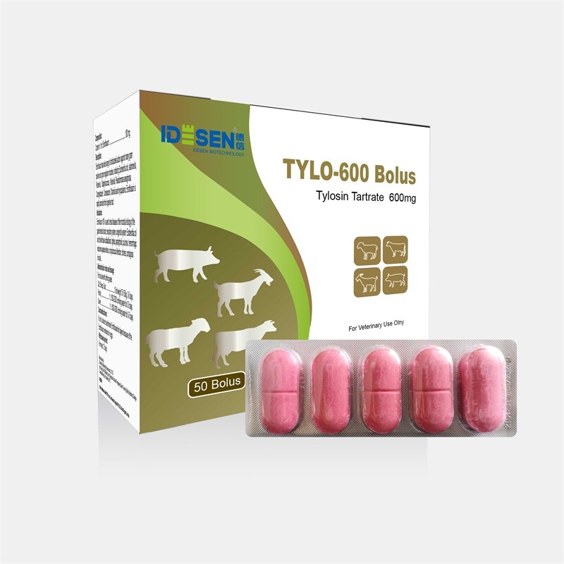 Tylosin Tartrate Bolus 600mg
