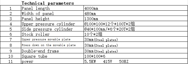 Hydraulic splicing machine