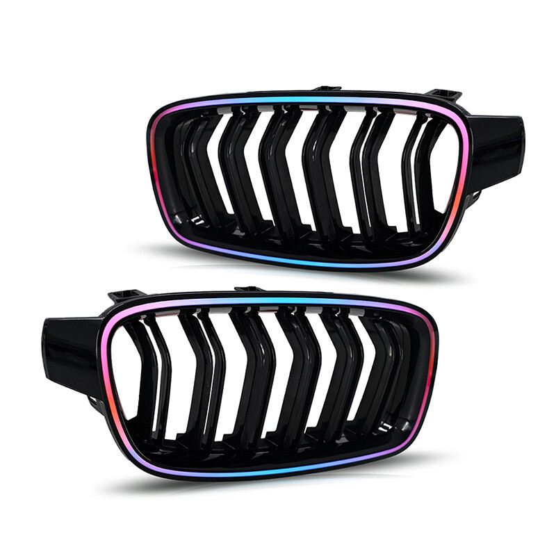 For BMW 3-Series grille lights 2013-2018