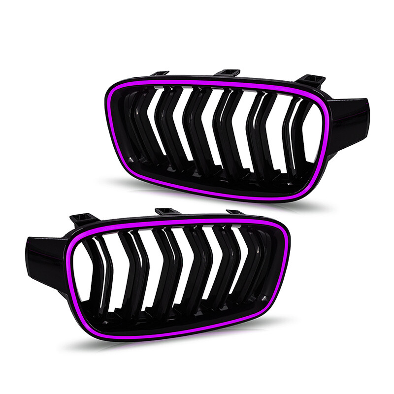 For BMW 3-Series grille lights 2013-2018