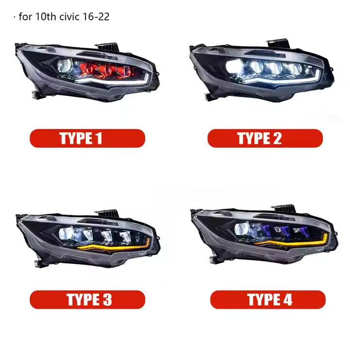 Honda  civic 16-22  rotaing