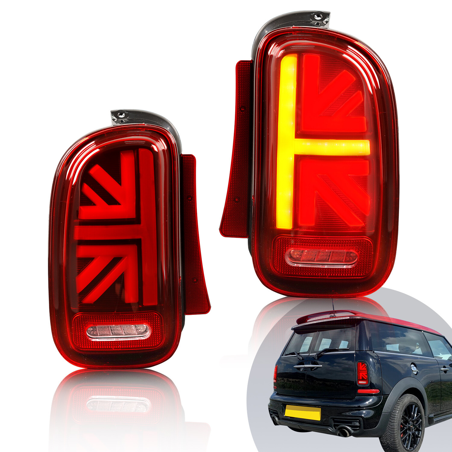 Mini R55 taillight, 2007-2014, universal for the previous and later periods