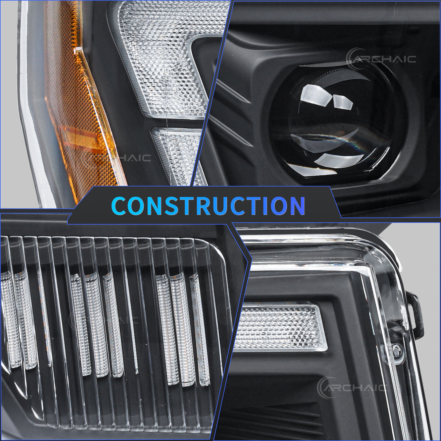 Ford F150 Headlight 2009-2014 Left Hand Drive