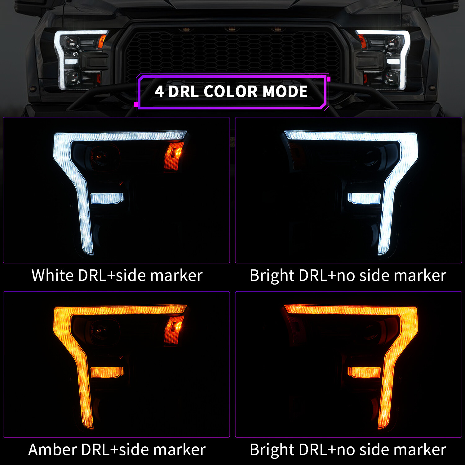 Ford F150 Headlight LHD 2015-2020 Full LED