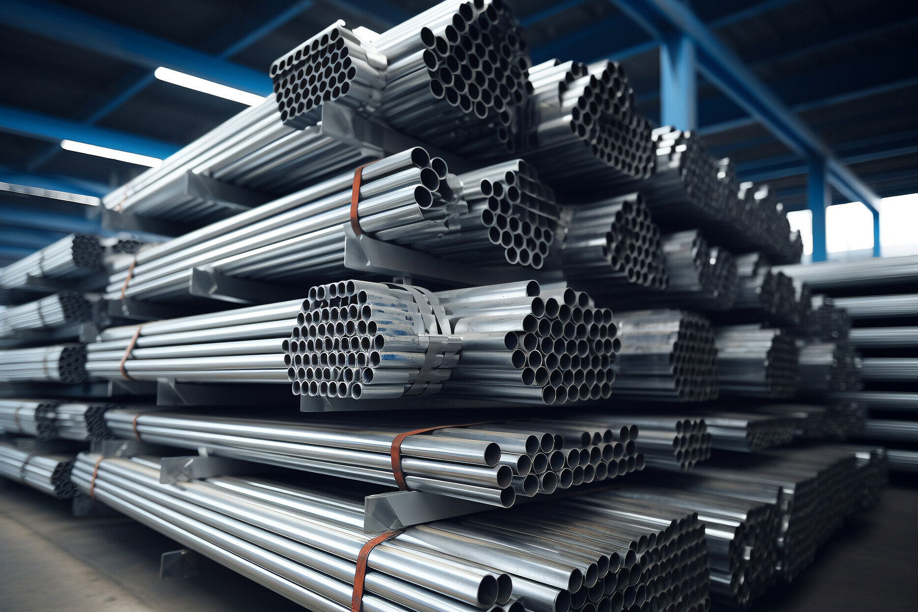 What are the standards for the storage of anti-corrosion steel pipes