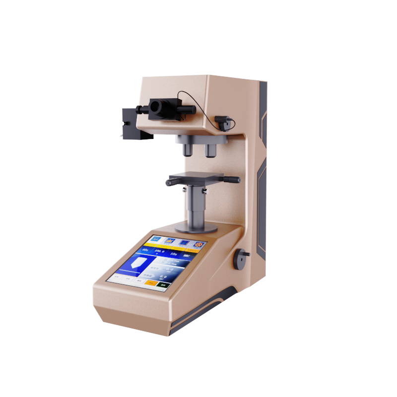 HVS-1000AT-CCD-Touchscreen Digitales automatisches Revolver-Mikro-Vickers-Härteprüfgerät + Bildverarbeitungssystem