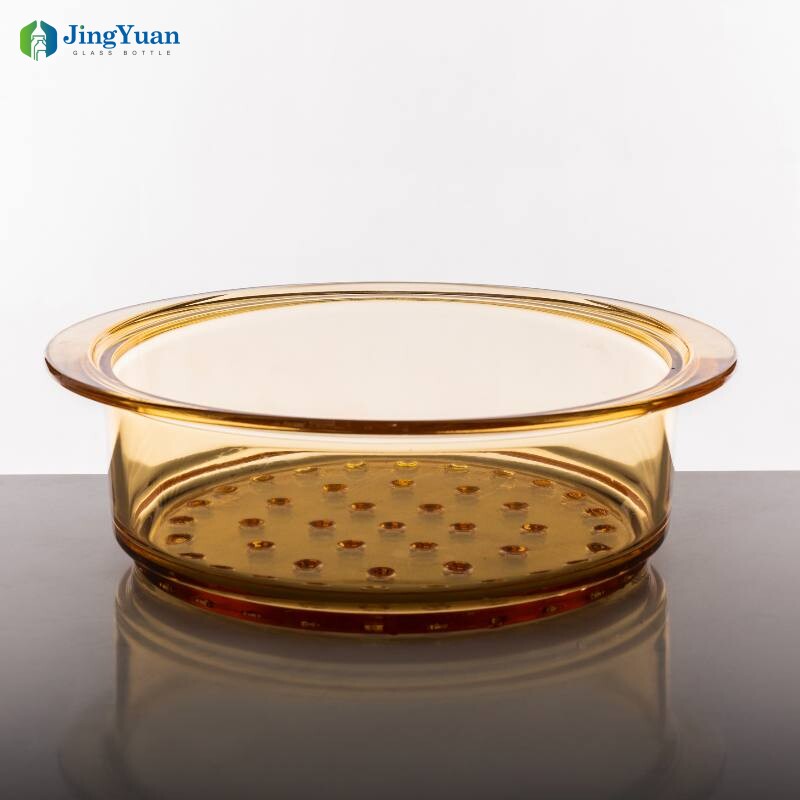 Borosilicate glass steamer