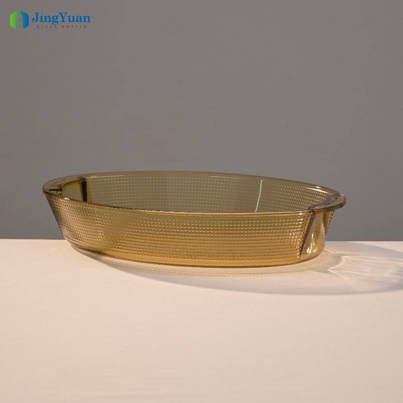 borosilicate glass baking tray