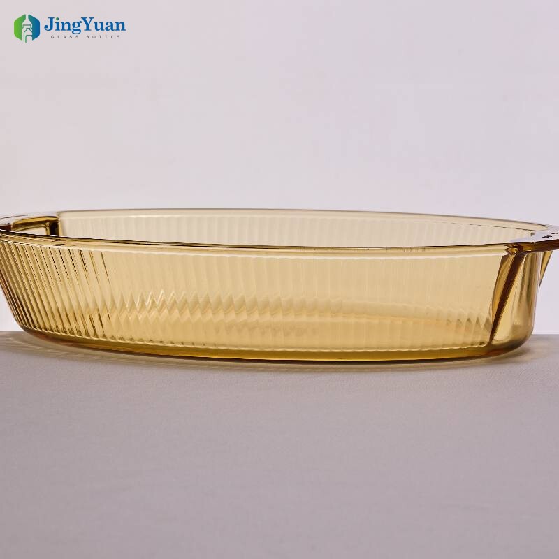 borosilicate glass baking tray