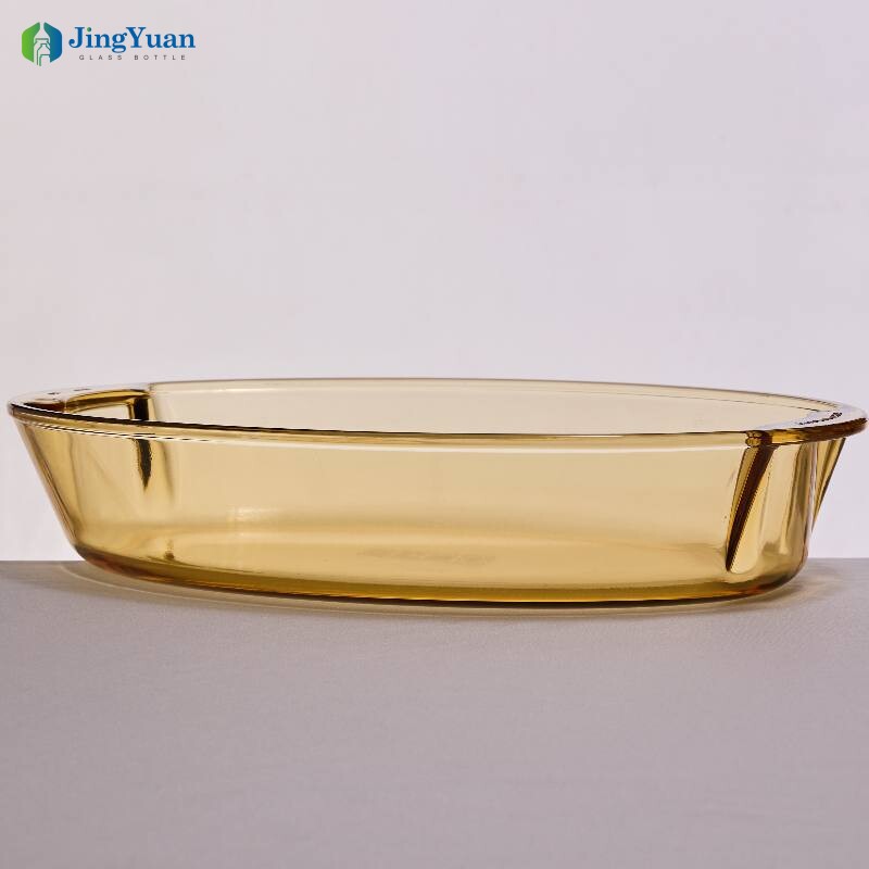 borosilicate glass baking tray