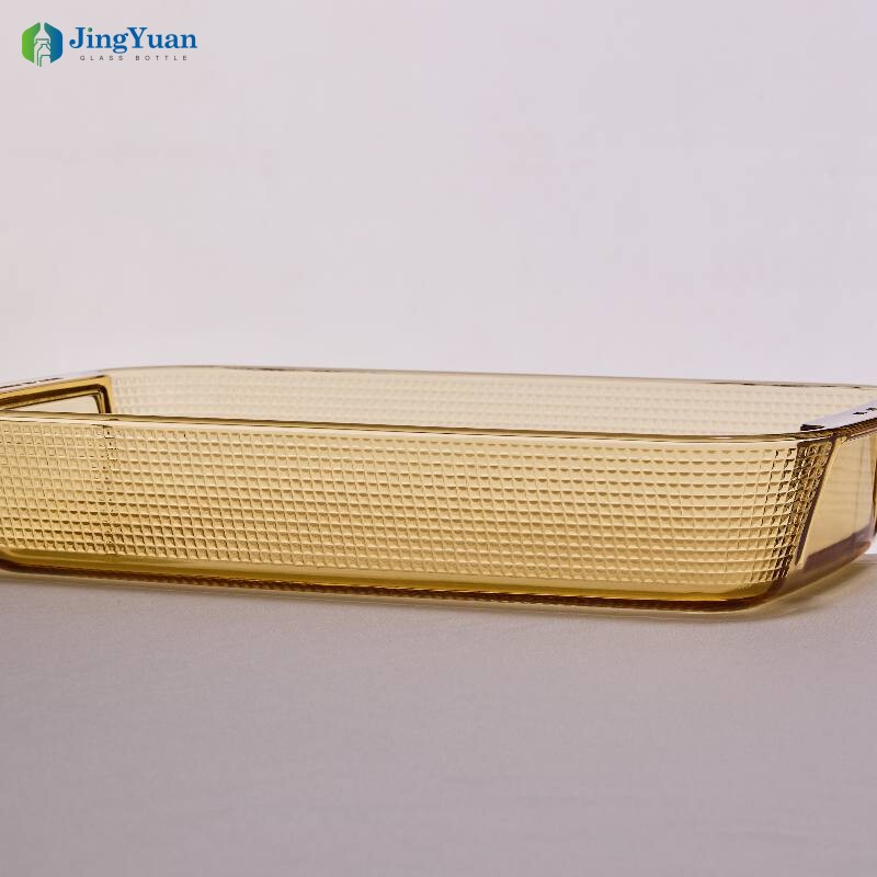 borosilicate glass baking tray