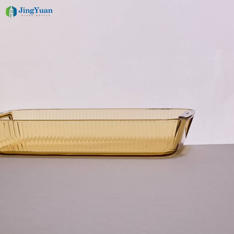 borosilicate glass baking tray