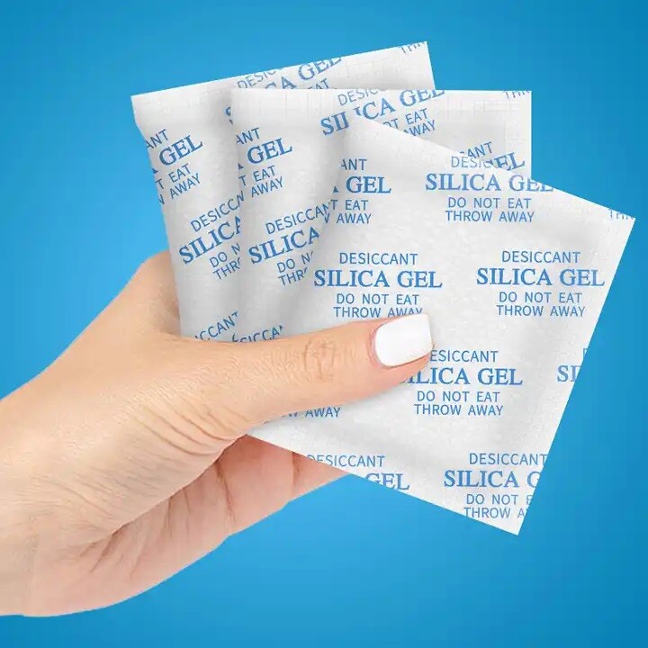 Silicone desiccant pack
