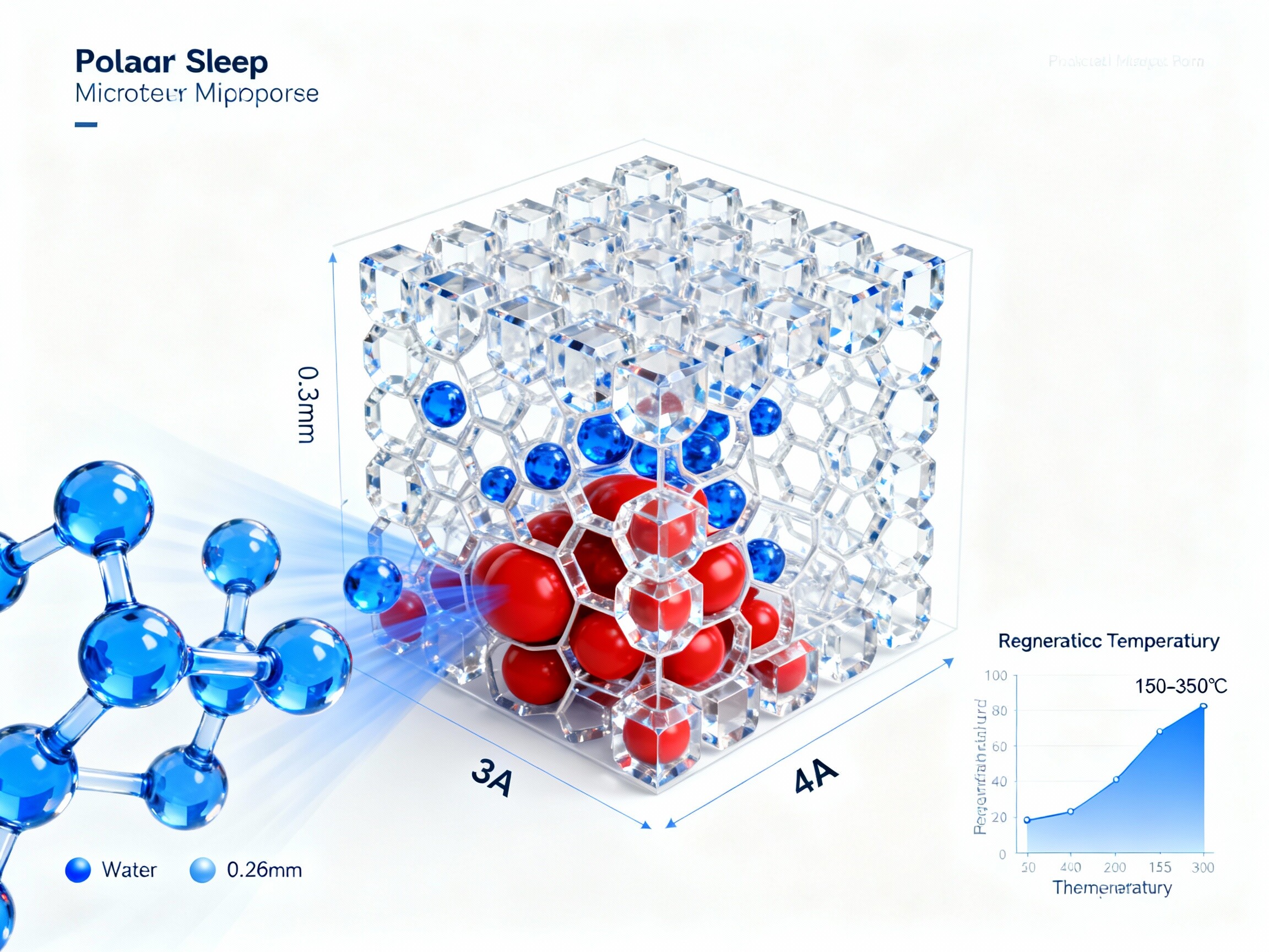 What is the adsorption principle of molecular sieve desiccant?