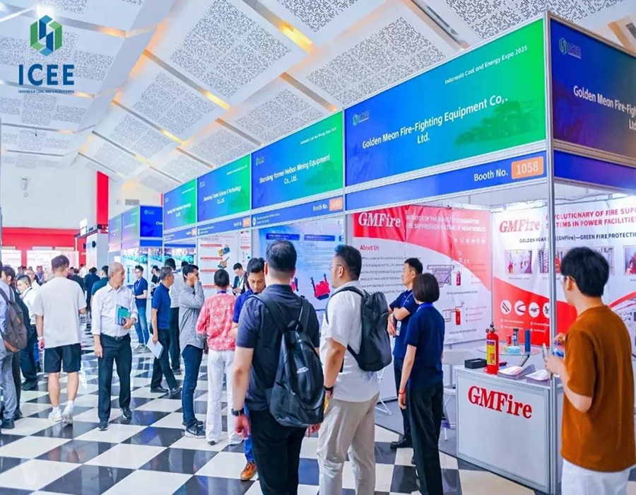 Smart Future, Safe Escort - Golden Mean Fire Fighting Shines at the 2025 Indonesia International Coal Energy Exhibition